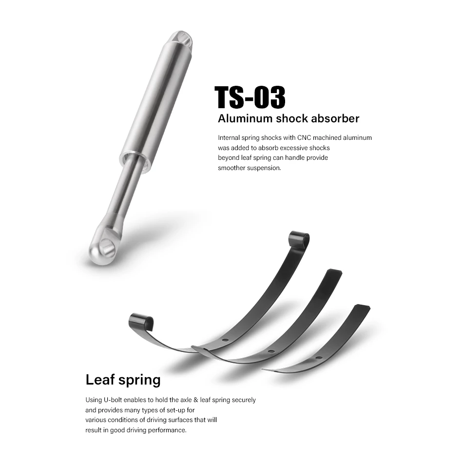 Gmade Military Sawback RTR 4WD Off-Road Vehicle 1/10th w/ GS01 Chassis 13 Gmade Military Sawback RTR 4WD Off-Road Vehicle 1/10th w/ GS01 Chassis - Image 11