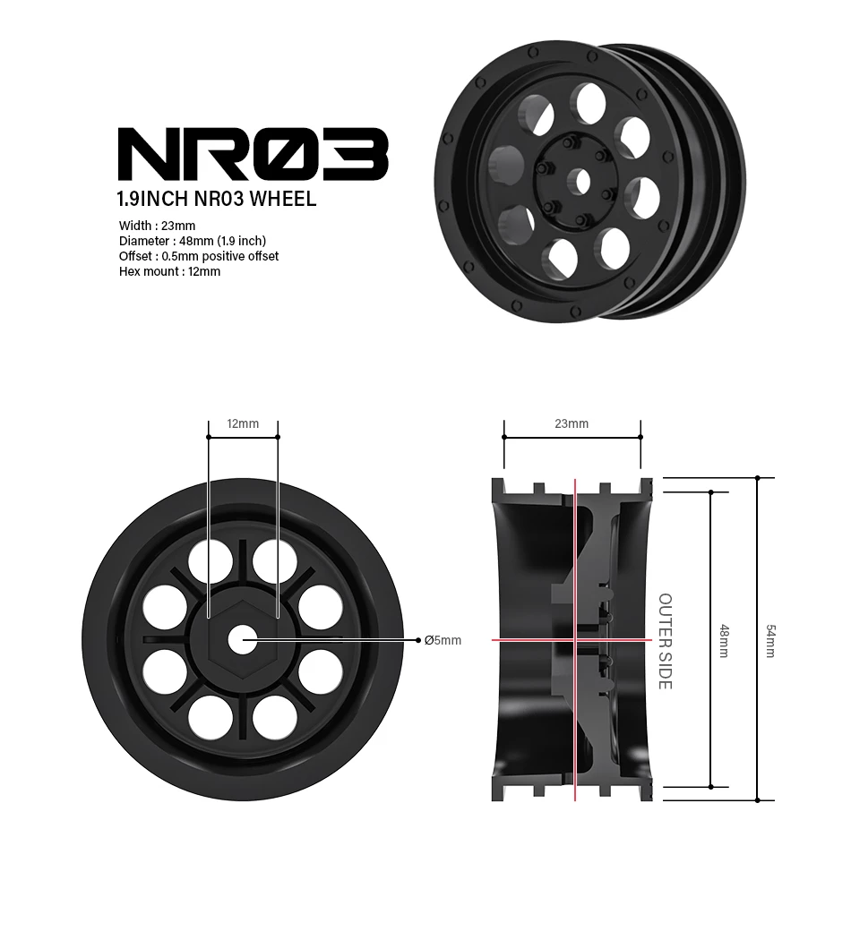 Gmade Military Sawback RTR 4WD Off-Road Vehicle 1/10th w/ GS01 Chassis 26 Gmade Military Sawback RTR 4WD Off-Road Vehicle 1/10th w/ GS01 Chassis - Image 24