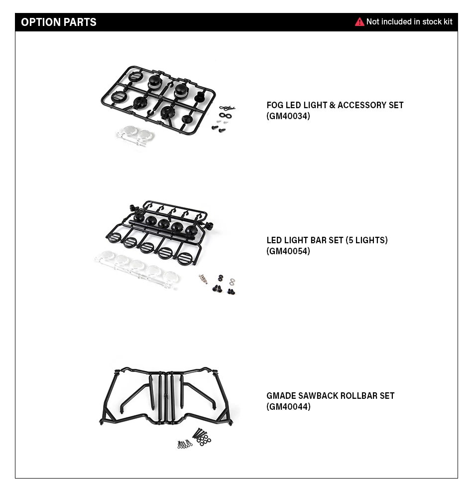 Gmade Military Sawback RTR 4WD Off-Road Vehicle 1/10th w/ GS01 Chassis 30 Gmade Military Sawback RTR 4WD Off-Road Vehicle 1/10th w/ GS01 Chassis - Image 28
