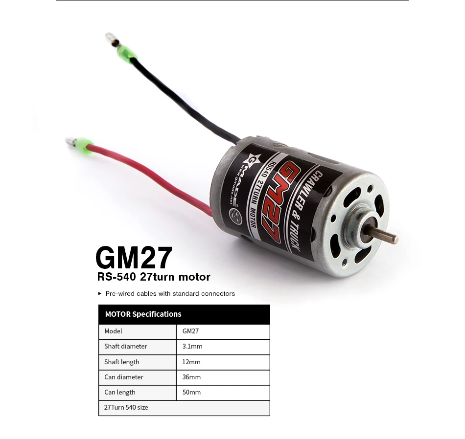 Gmade Military Sawback RTR 4WD Off-Road Vehicle 1/10th w/ GS01 Chassis 34 Gmade Military Sawback RTR 4WD Off-Road Vehicle 1/10th w/ GS01 Chassis - Image 32