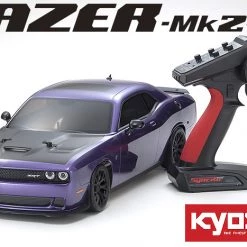 Kyosho Fazer Mk2 FZ02L RTR with Challenger SRT Hellcat Body - Purple -Cars Truck shop online 34415 Main Logo