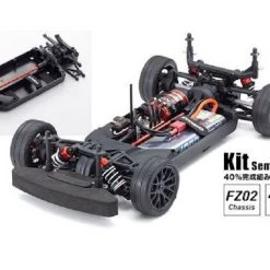 Kyosho Fazer Mk2 FZ02 Chassis Kit with 2020 Mercedes GT3 Clear Body