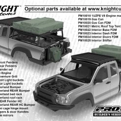 Pro-Line Builders Series Metric Clear Body for 12.3" (313mm) Wheelbase -Cars Truck shop online 3520 KC insert Back l