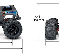 Traxxas Summit 1/16 4WD Electric Extreme Terrain Monster Truck RTR 11 Traxxas Summit 1/16 4WD Electric Extreme Terrain Monster Truck RTR -Cars Truck shop online 72054 5 specs m