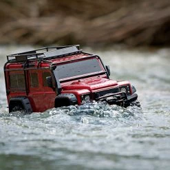 Traxxas TRX-4 RTR with Land Rover Defender Body (Red) -Cars Truck shop online 82056 4 TRX 4 Action 5 WP 1