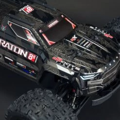 ARRMA 1/5 Kraton 4WD EXB Extreme Bash Speed Monster Truck ROLLER - Black 27 ARRMA 1/5 Kraton 4WD EXB Extreme Bash Speed Monster Truck ROLLER - Black -Cars Truck shop online ARA5208 10