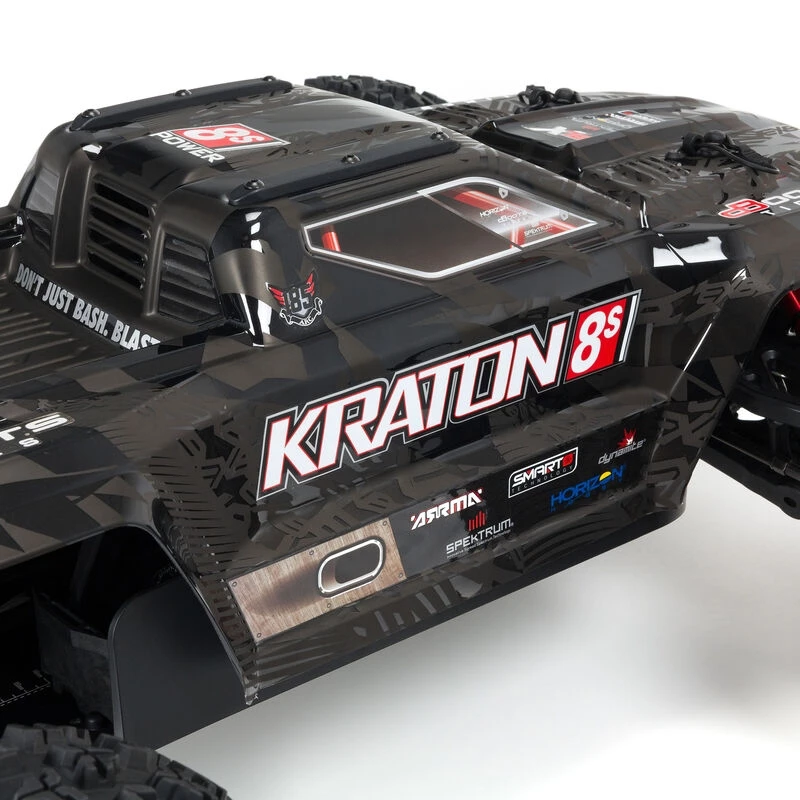 ARRMA 1/5 Kraton 4WD EXB Extreme Bash Speed Monster Truck ROLLER - Black 9 ARRMA 1/5 Kraton 4WD EXB Extreme Bash Speed Monster Truck ROLLER - Black - Image 7