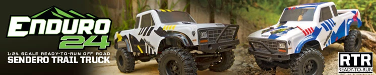 Element RC Enduro24 RTR Sendero Trail Truck - Black & Yellow 10 Element RC Enduro24 RTR Sendero Trail Truck - Black & Yellow - Image 8