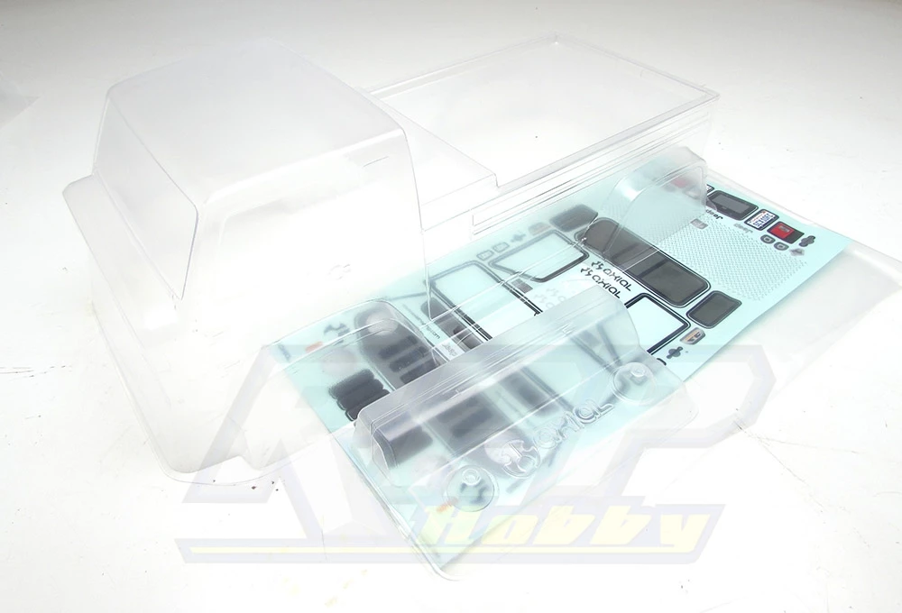 Axial Jeep Mighty FC Body .04" Clear 3 Axial Jeep Mighty FC Body .04" Clear