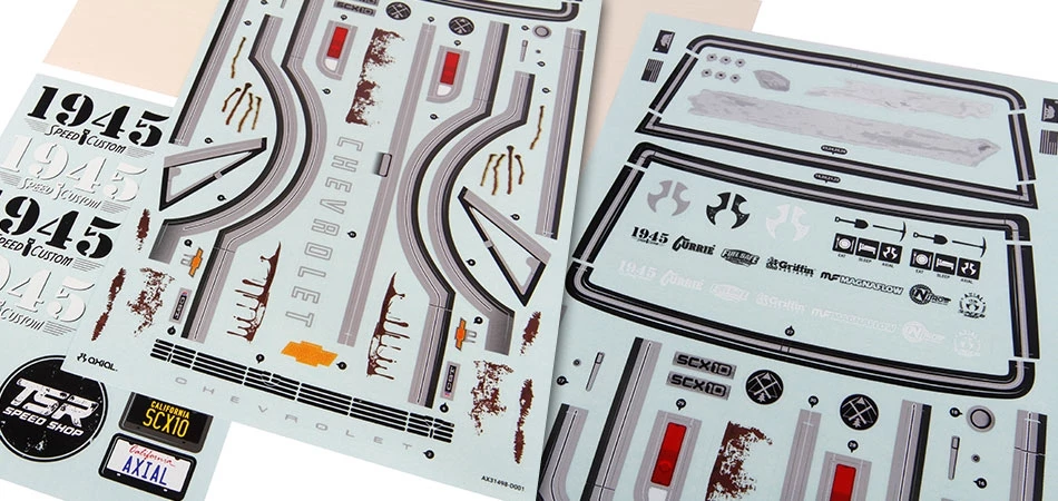 Axial 1967 Chevrolet C/10 Body .040 Uncut Clear SCX10 13 Axial 1967 Chevrolet C/10 Body .040 Uncut Clear SCX10 - Image 11