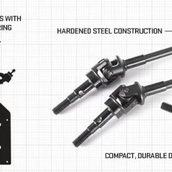 Axial SCX10 II Raw Builders Kit V2 -Cars Truck shop online AX90104 07