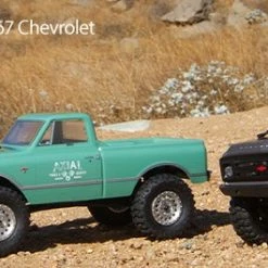 Axial SCX24 RTR with 1967 Chevrolet C10 Body - Dark Silver -Cars Truck shop online AXI00001T1 101