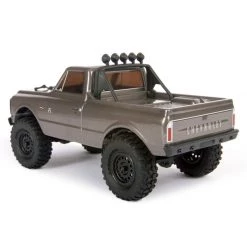 Axial SCX24 RTR with 1967 Chevrolet C10 Body - Dark Silver -Cars Truck shop online AXI00001T2 12