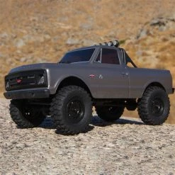 Axial SCX24 RTR with 1967 Chevrolet C10 Body - Dark Silver -Cars Truck shop online AXI00001T2 8