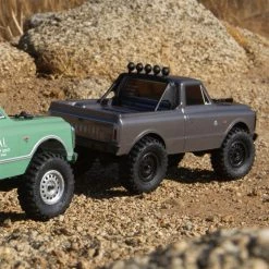 Axial SCX24 RTR with 1967 Chevrolet C10 Body - Dark Silver -Cars Truck shop online AXI00001T2 9