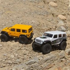 Axial SCX24 V2 RTR with Jeep Wrangler JL Unlimited Body - Yellow -Cars Truck shop online AXI00002V2T2 5