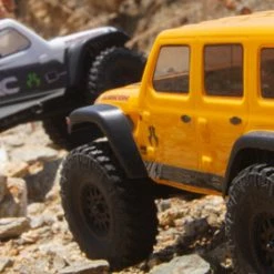 Axial SCX24 V2 RTR with Jeep Wrangler JL Unlimited Body - Yellow -Cars Truck shop online AXI00002 PP Footer 1