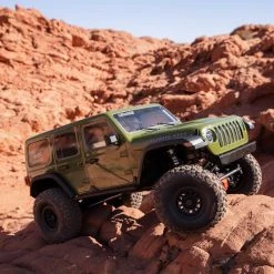Axial SCX6 1/6 Scale RTR with Jeep JLU Wrangler Body - Green -Cars Truck shop online AXI05000T1 5