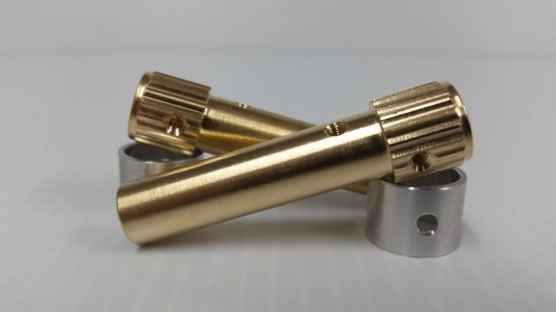 Beef Tubes Wide XR MOD Brass Beef Tubes 4 Beef Tubes Wide XR MOD Brass Beef Tubes - Image 2