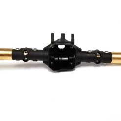 Beef Tubes SCX10 II / AR44 Axle Housing With Pre-Installed Wide XR MOD Spline Beef Tubes (Wide XR MOD Brass) -Cars Truck shop online BT007BSWXR 4