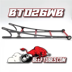 Beef Tubes Slash 10" Wheelie Bar - Carbon Fiber