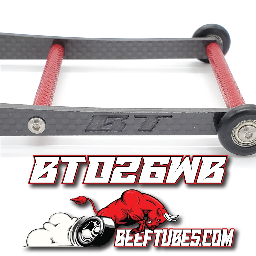 Beef Tubes Slash 10" Wheelie Bar - Carbon Fiber 4 Beef Tubes Slash 10" Wheelie Bar - Carbon Fiber - Image 2