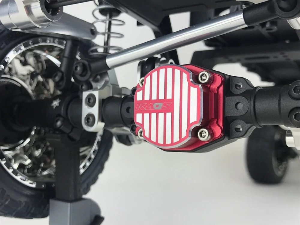CEN Racing KAOS CNC Aluminum Differential Cover, Red Anodized (1) 6 CEN Racing KAOS CNC Aluminum Differential Cover, Red Anodized (1) - Image 4