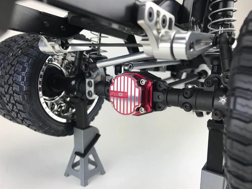 CEN Racing KAOS CNC Aluminum Differential Cover, Red Anodized (1) 7 CEN Racing KAOS CNC Aluminum Differential Cover, Red Anodized (1) - Image 5