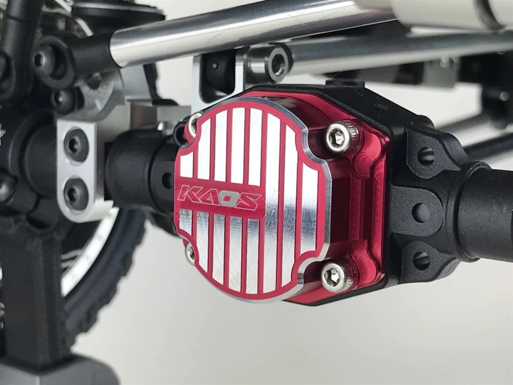 CEN Racing KAOS CNC Aluminum Differential Cover, Red Anodized (1) 8 CEN Racing KAOS CNC Aluminum Differential Cover, Red Anodized (1) - Image 6