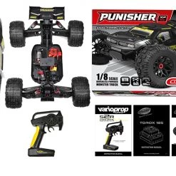 Team Corally 1/8 Punisher XP 2021 RTR 6S Brushless 4WD LWB Monster Truck 42 Team Corally 1/8 Punisher XP 2021 RTR 6S Brushless 4WD LWB Monster Truck -Cars Truck shop online COR00171 12
