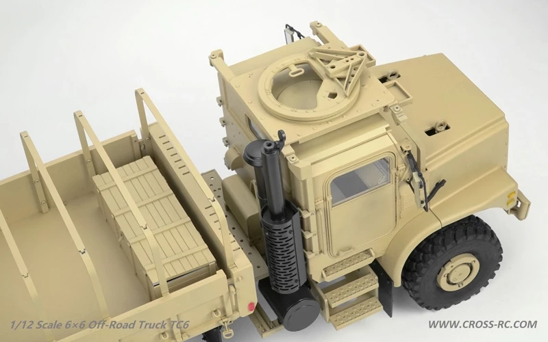 Cross-RC TC6 1/12 Scale 6x6 Off Road Military Truck Kit 11 Cross-RC TC6 1/12 Scale 6x6 Off Road Military Truck Kit - Image 9