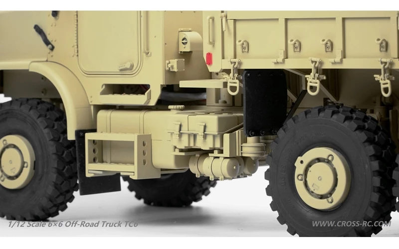 Cross-RC TC6 1/12 Scale 6x6 Off Road Military Truck Kit 12 Cross-RC TC6 1/12 Scale 6x6 Off Road Military Truck Kit - Image 10