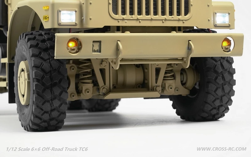 Cross-RC TC6 1/12 Scale 6x6 Off Road Military Truck Kit 13 Cross-RC TC6 1/12 Scale 6x6 Off Road Military Truck Kit - Image 11