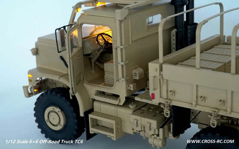Cross-RC TC6 1/12 Scale 6x6 Off Road Military Truck Kit 16 Cross-RC TC6 1/12 Scale 6x6 Off Road Military Truck Kit - Image 14