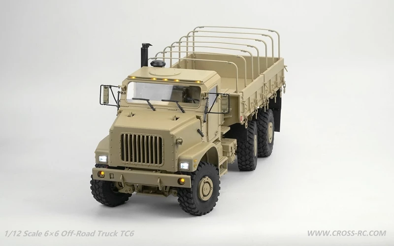 Cross-RC TC6 1/12 Scale 6x6 Off Road Military Truck Kit 6 Cross-RC TC6 1/12 Scale 6x6 Off Road Military Truck Kit - Image 4