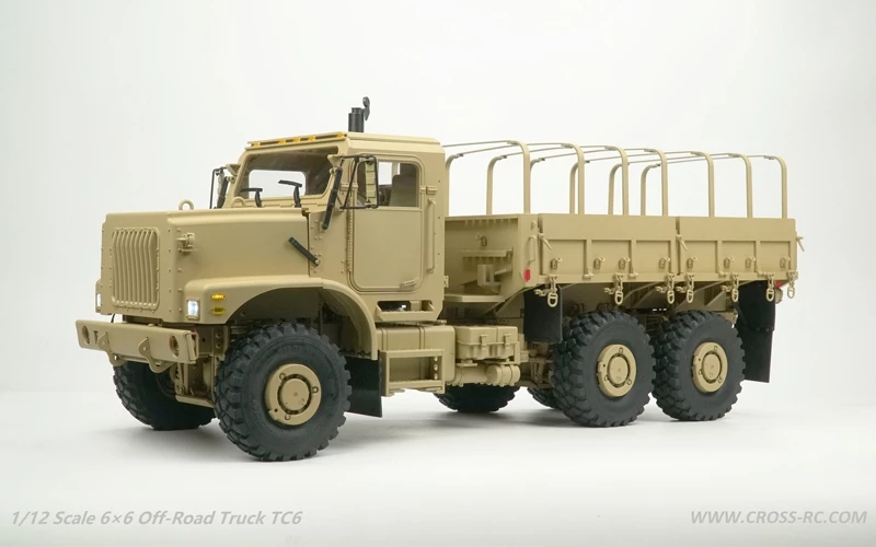 Cross-RC TC6 1/12 Scale 6x6 Off Road Military Truck Kit 7 Cross-RC TC6 1/12 Scale 6x6 Off Road Military Truck Kit - Image 5
