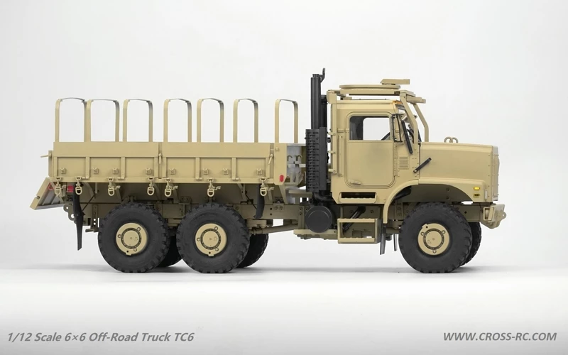 Cross-RC TC6 1/12 Scale 6x6 Off Road Military Truck Kit 8 Cross-RC TC6 1/12 Scale 6x6 Off Road Military Truck Kit - Image 6