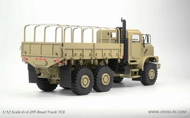 Cross-RC TC6 1/12 Scale 6x6 Off Road Military Truck Kit 9 Cross-RC TC6 1/12 Scale 6x6 Off Road Military Truck Kit - Image 7