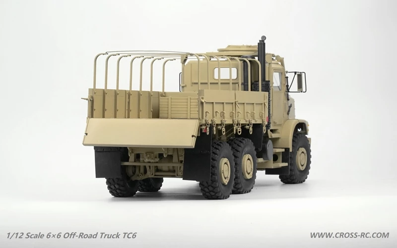 Cross-RC TC6 1/12 Scale 6x6 Off Road Military Truck Kit 10 Cross-RC TC6 1/12 Scale 6x6 Off Road Military Truck Kit - Image 8
