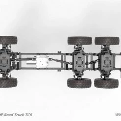 Cross-RC TC6 1/12 Scale 6x6 Off Road Military Truck Kit - Flagship Version 33 Cross-RC TC6 1/12 Scale 6x6 Off Road Military Truck Kit - Flagship Version -Cars Truck shop online CZR TC6F 16
