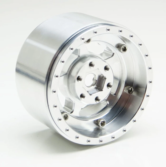 Gear Head RC 2.2" Five Star EZ-Loc Beadlock Wheels (4) 4 Gear Head RC 2.2" Five Star EZ-Loc Beadlock Wheels (4) - Image 2