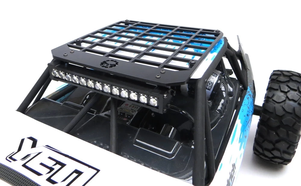 Gear Head RC Axial Yeti Edition White and Blue Trail Torch plus Roof Rack Combo 3 Gear Head RC Axial Yeti Edition White and Blue Trail Torch plus Roof Rack Combo