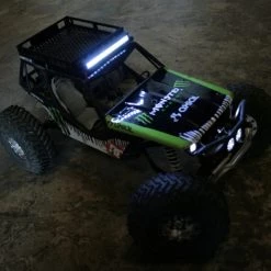 Gear Head RC 1/10 Scale Trail Torch 4" LED Light Bar - White -Cars Truck shop online GEA1146 7