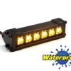 Gear Head RC 1/10 Scale Six Shooter 2" LED Light Bar - Yellow
