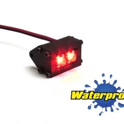 Gear Head RC 1/10 Scale Trail Pod LED Lightbar - Red (1)