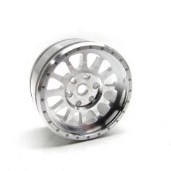 Gear Head RC M-12 Micro Crawler Wheels, Silver (4)