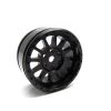 Gear Head RC M-12 Micro Crawler Wheels, Black (4)