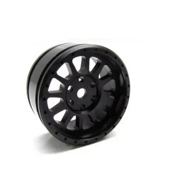 Gear Head RC M-12 Micro Crawler Wheels, Black (4)