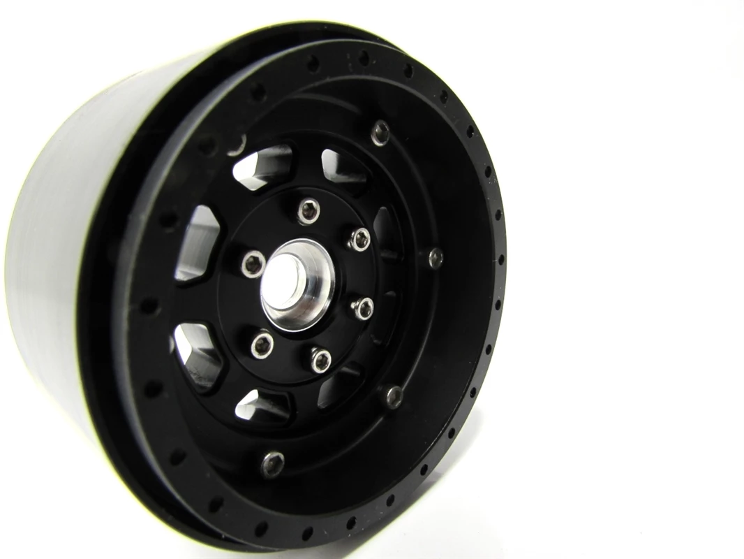 Gear Head RC 1.9" Trail King EZ-Loc Wheels with Black Delrin Rings (4) 5 Gear Head RC 1.9" Trail King EZ-Loc Wheels with Black Delrin Rings (4) - Image 3