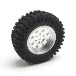 Gear Head RC 8Trax Micro Crawler Wheels, Silver (4) -Cars Truck shop online GEA1291 4